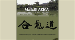 Desktop Screenshot of musubiaikido.com.ar